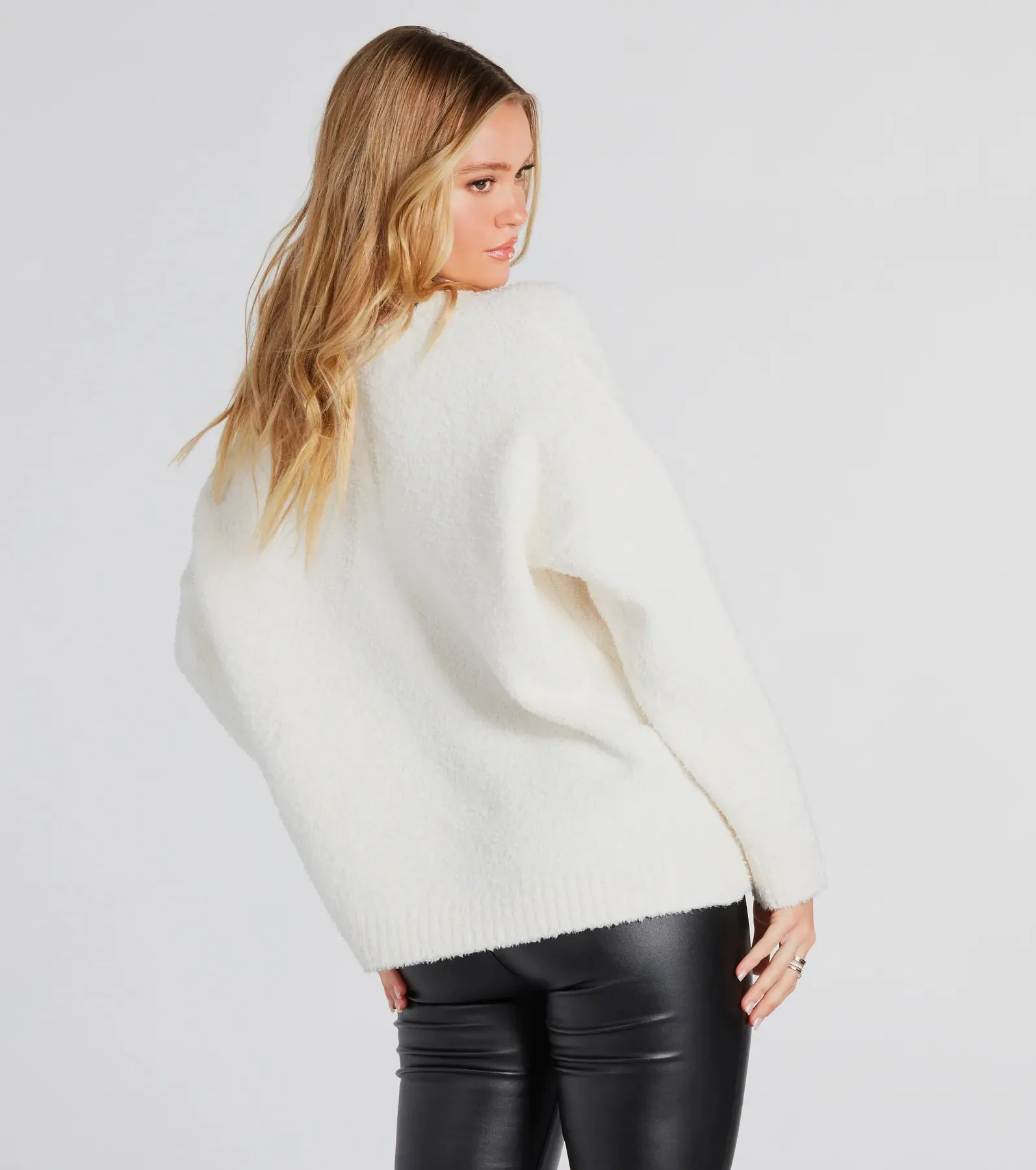 Sweet Chills Chenille Crew Neck Sweater