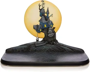 The Hamilton Collection Tim Burton Nightmare Before Christmas Figurine Oogie Boogie House by Jasmine Becket Griffith