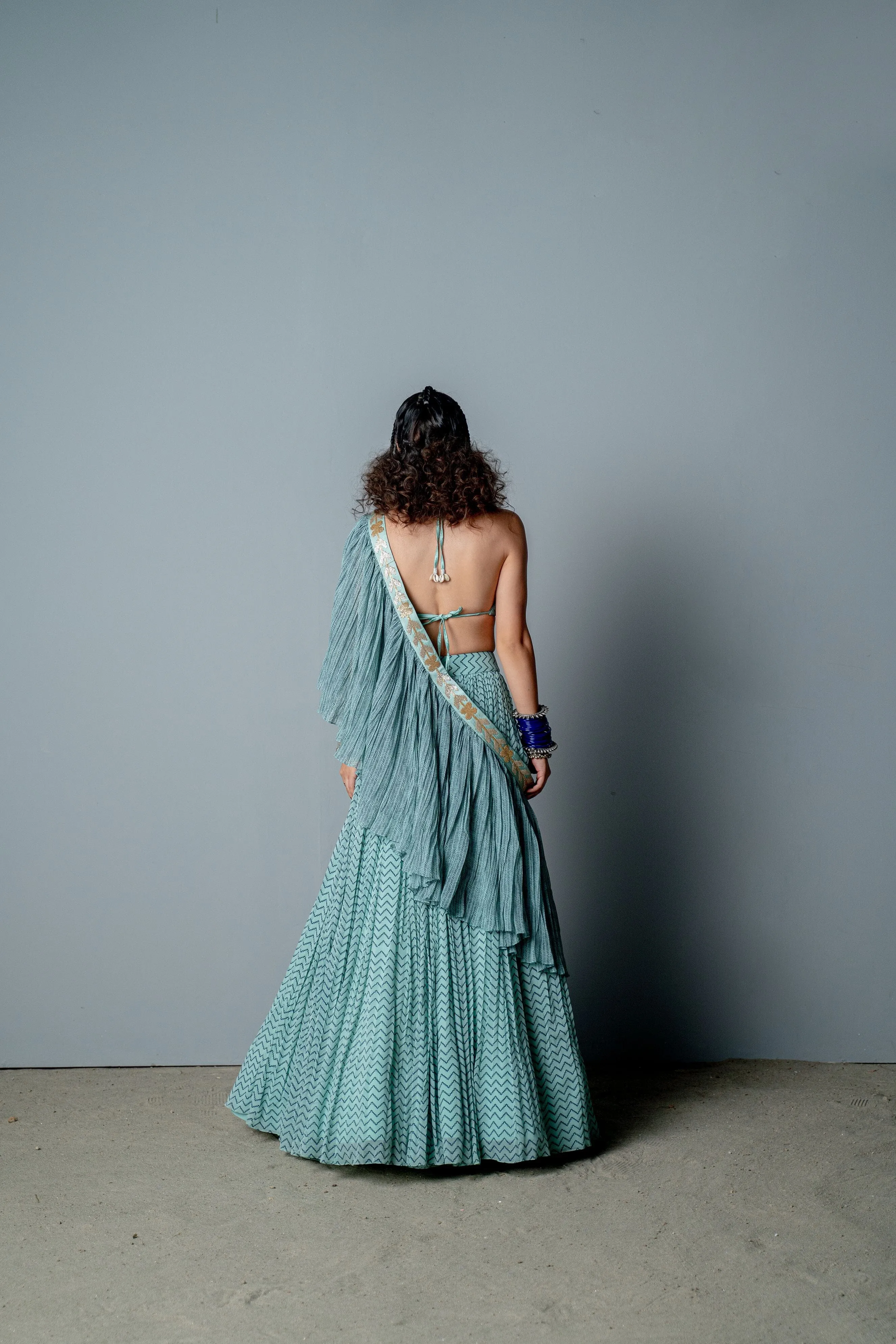 THE NANDI GATHER LEHNGA