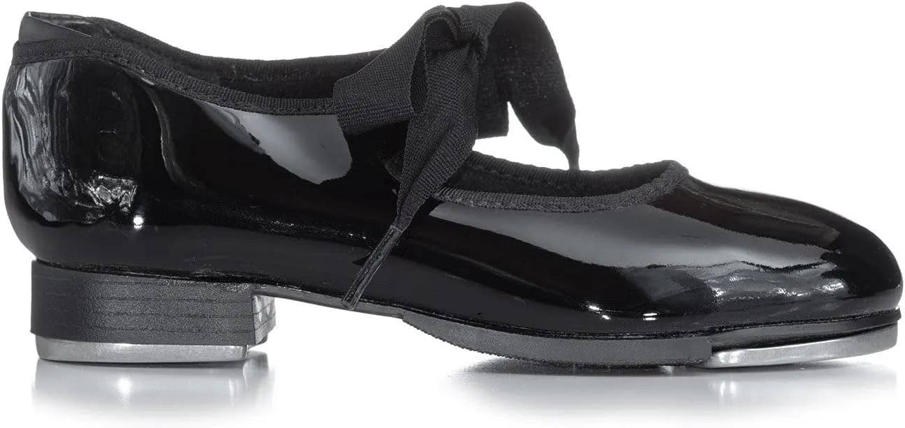 Theatricals Girls Tap Star Ribbon Tie Tap Shoes