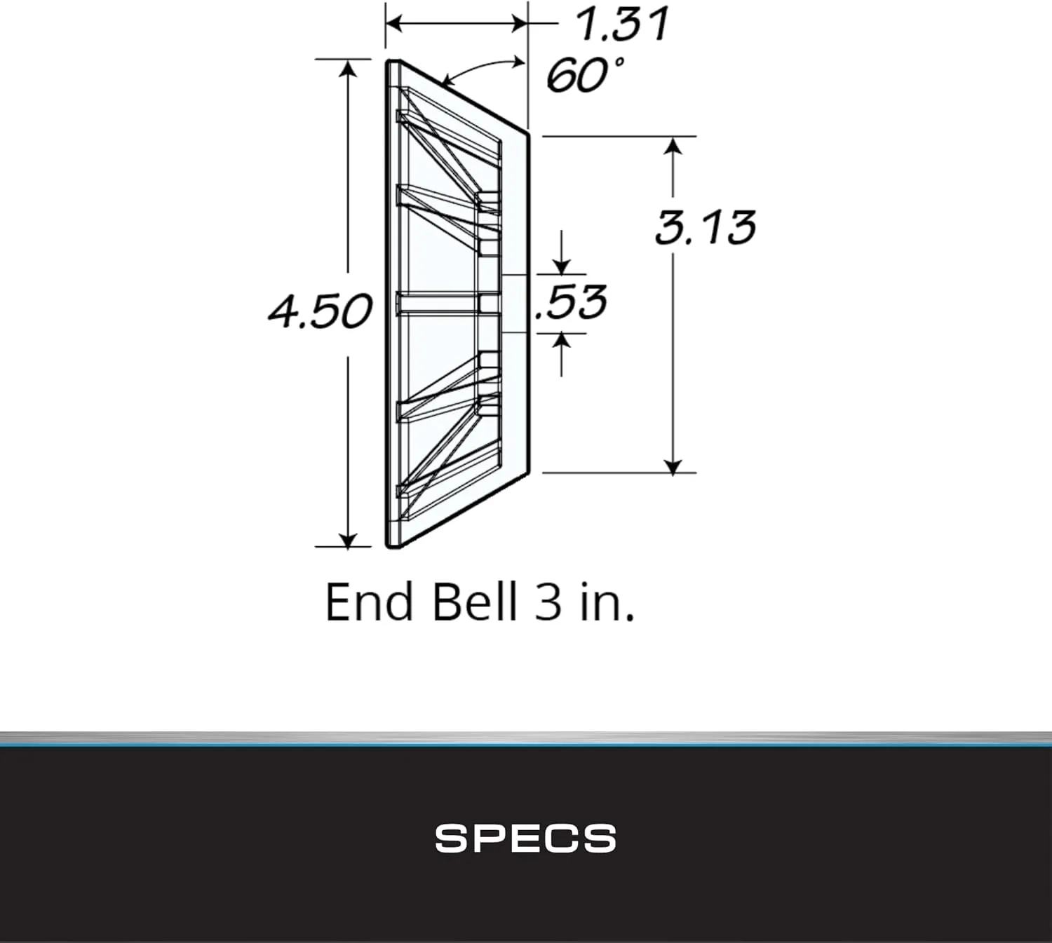 Tie Down Engineering Hull Sav'r PVC Roller Assembly with End Bells | Black 3 inch Bow Roller with 1/2 inch Shaft | Boat Trailer Parts & Accessories | Replacement Boat Rollers for Trailer