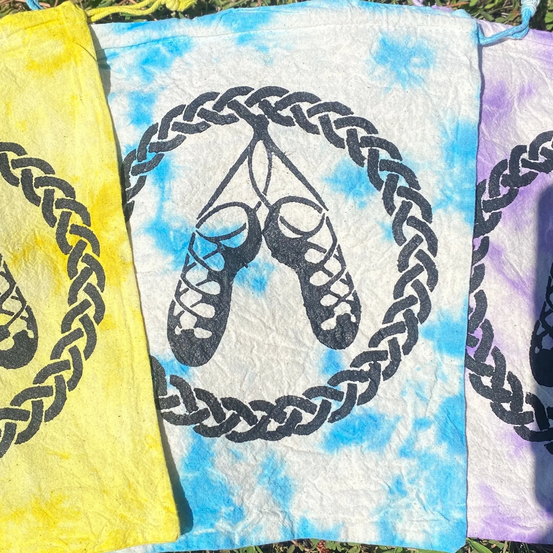 Tie Dye Drawstring Bag (Small)