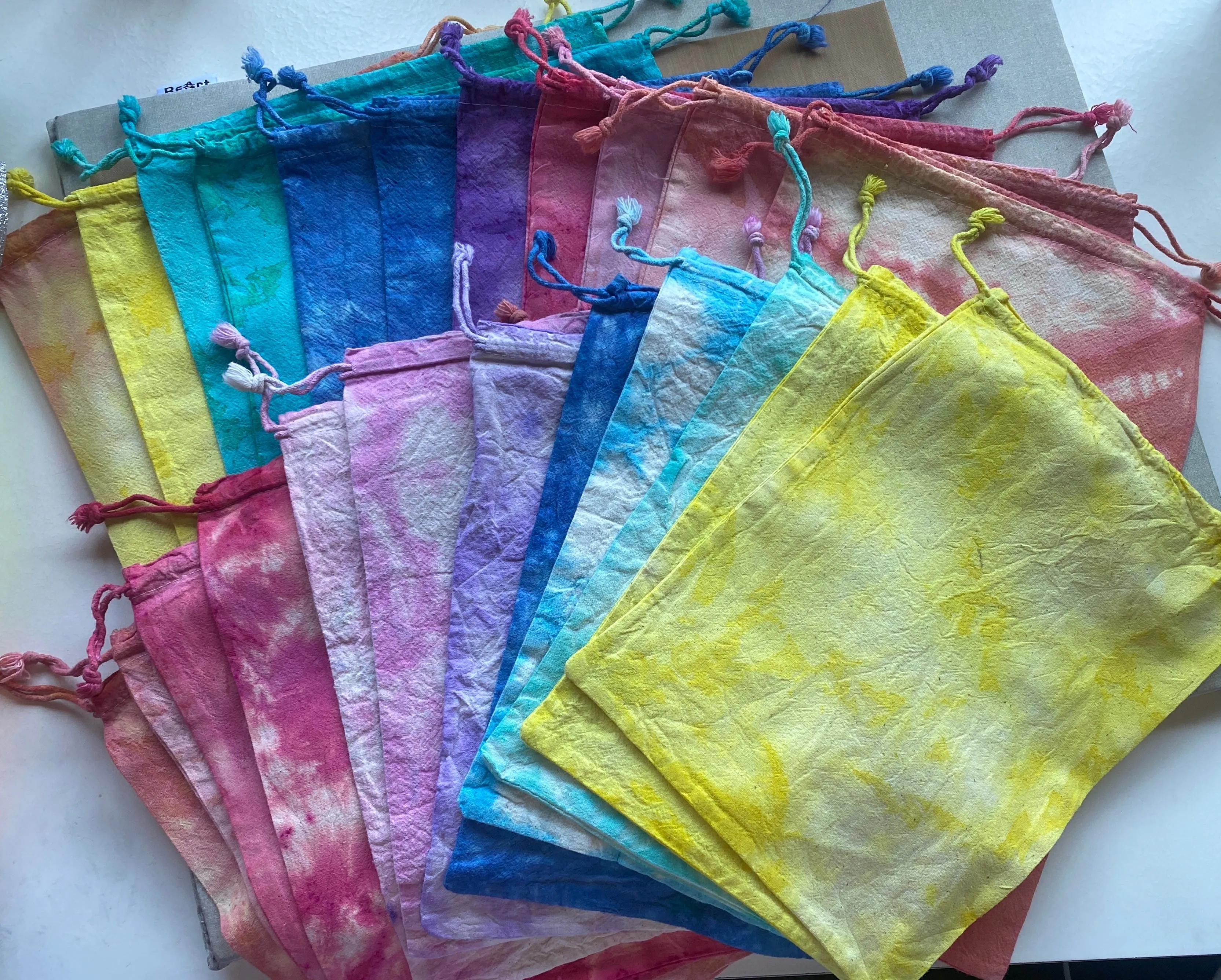 Tie Dye Drawstring Bag (Small)