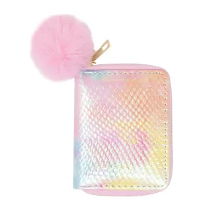 Tiny Treats and ZOMI Gems Shiny Tie Dye Mermaid Scale Wallet
