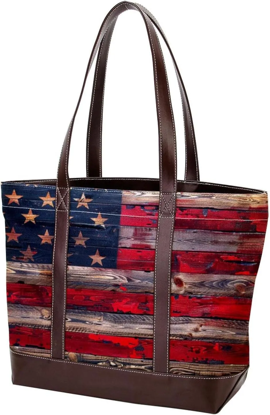 Tote Bags, Large Tote Bag, Women's Tote Handbags, Plank Paw Print Animal, Womens Tote Bags for Work