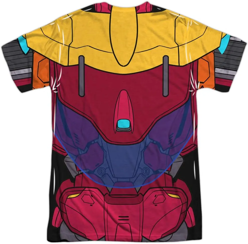 Transformers Cosplays Collection Unisex Adult Sublimated Halloween Costume T Shirt (Front/Back)