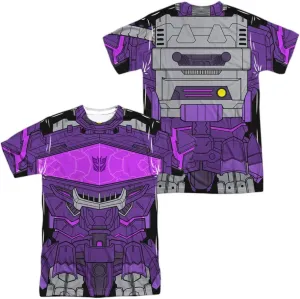 Transformers Cosplays Collection Unisex Adult Sublimated Halloween Costume T Shirt (Front/Back)