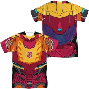 Transformers Cosplays Collection Unisex Adult Sublimated Halloween Costume T Shirt (Front/Back)