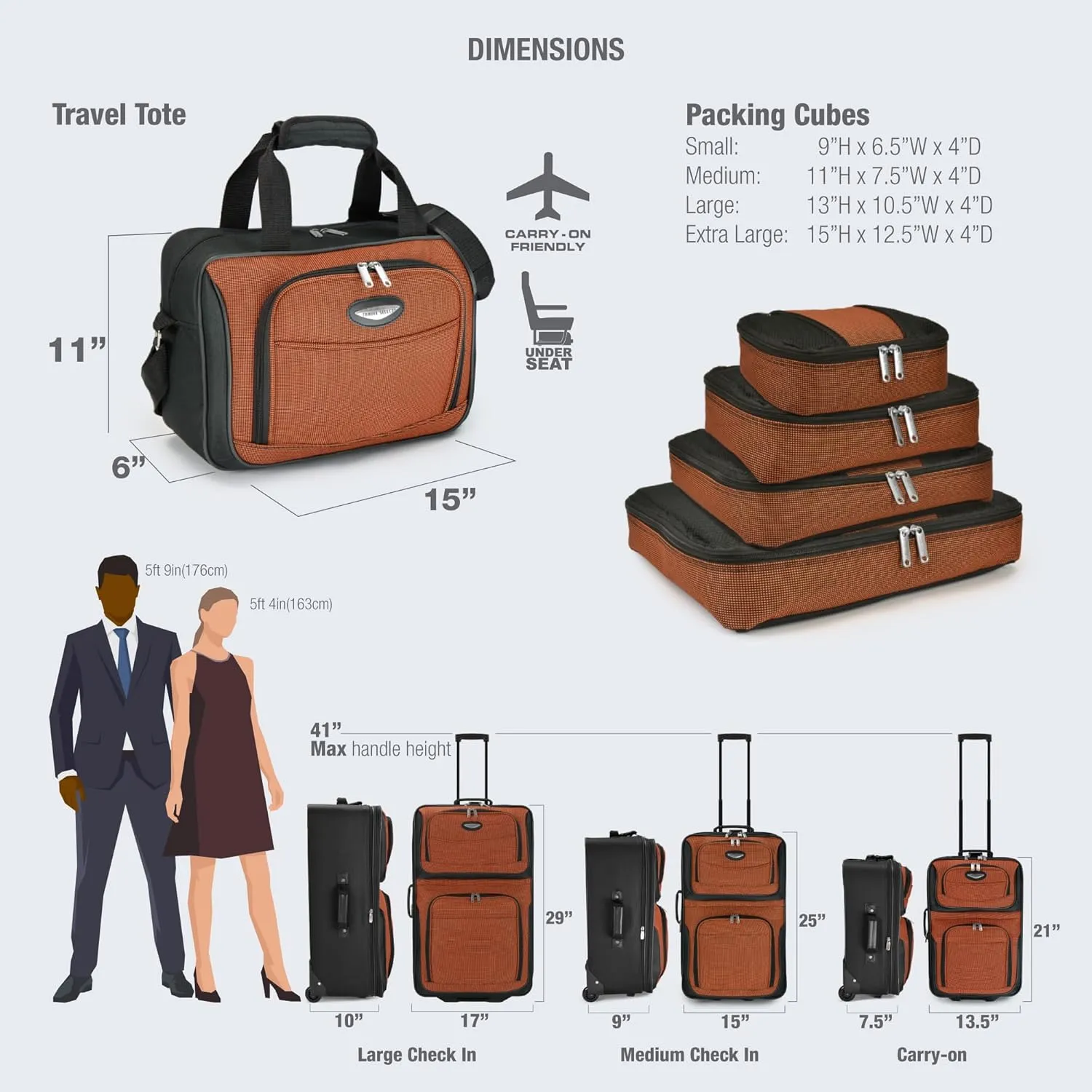 Travel Select Amsterdam Softside Expandable Rolling Luggage, TSA-Approved, Lightweight, Burgundy, Carry-on 21-Inch