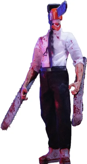 TWTOYS TW2258A 1/12 Scale Chainsaw Devil Movable Doll 6 inch Action Figure with Multiple Accessories