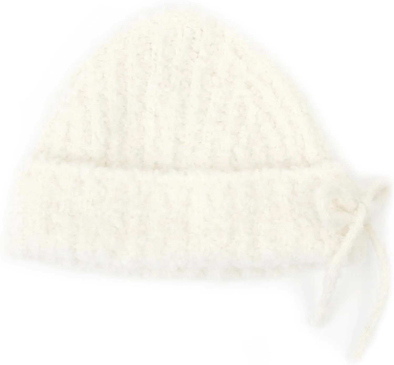 UNDERCONTROL Gold Label Unisex Fall Winter Mohair Boucle Soft Warm Cuffed Rollup Beanie Korea Knit Skull Ski Cuffed Hat Korea