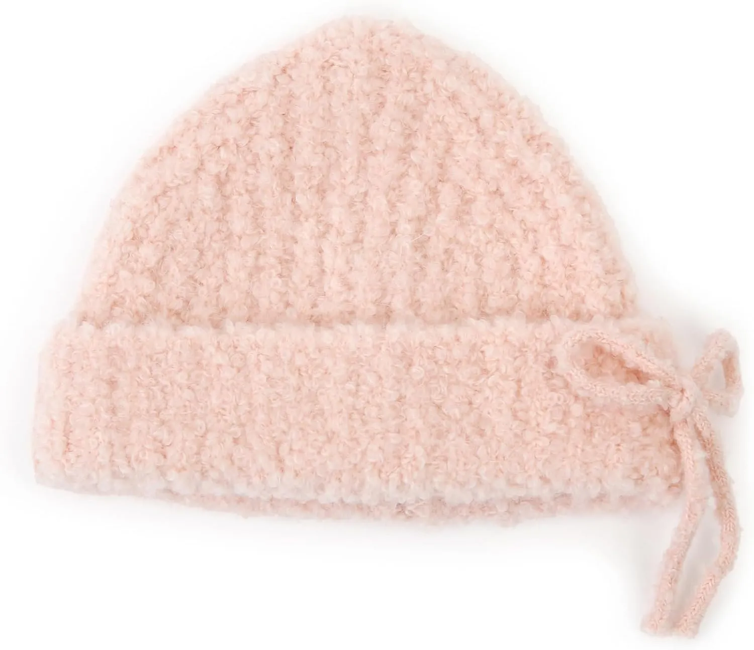 UNDERCONTROL Gold Label Unisex Fall Winter Mohair Boucle Soft Warm Cuffed Rollup Beanie Korea Knit Skull Ski Cuffed Hat Korea