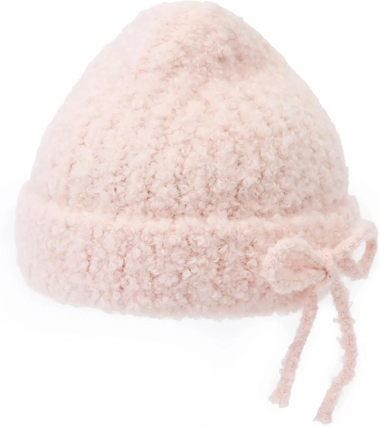 UNDERCONTROL Gold Label Unisex Fall Winter Mohair Boucle Soft Warm Cuffed Rollup Beanie Korea Knit Skull Ski Cuffed Hat Korea