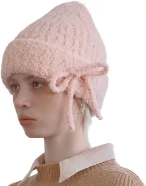 UNDERCONTROL Gold Label Unisex Fall Winter Mohair Boucle Soft Warm Cuffed Rollup Beanie Korea Knit Skull Ski Cuffed Hat Korea