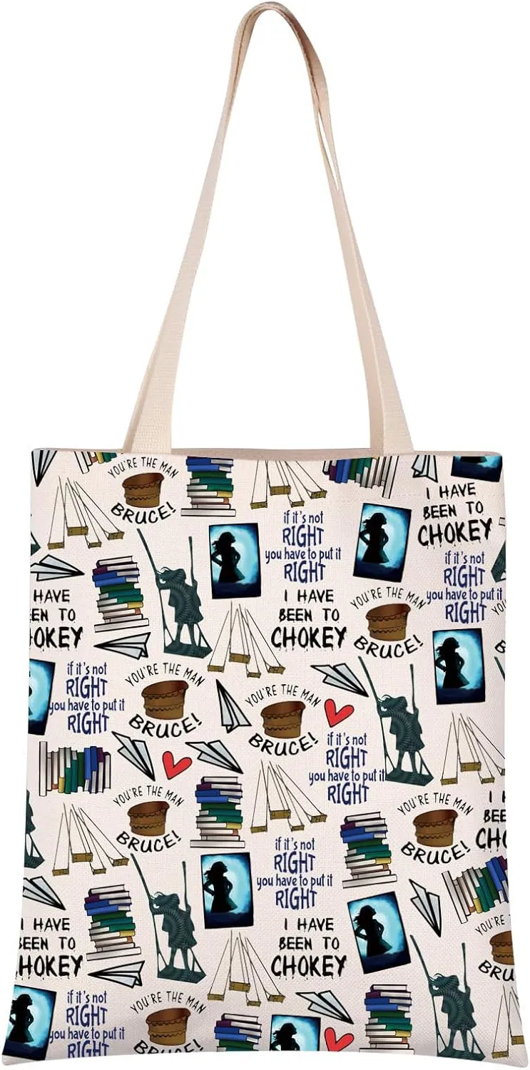 VAMSII Musical Theatre Lover Gift Matilda Theatre Gift Matilda Merch Tote Bag
