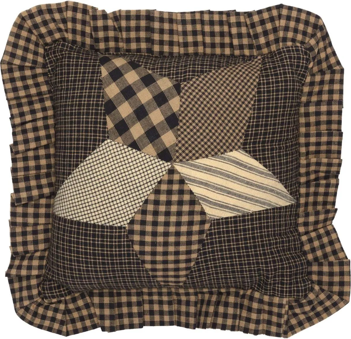 VHC Brands Farmhouse Star 10" x 10" 6694 Pillow