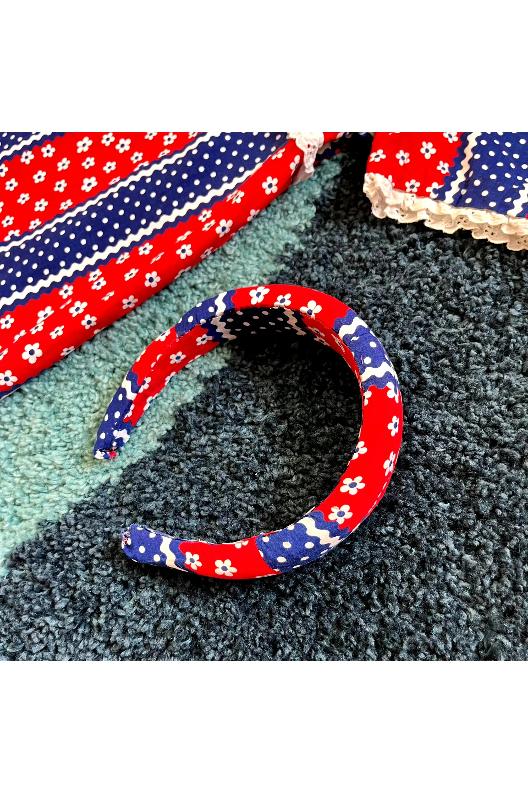Vintage Mod Daisy & Polka Dot Mini 3-Piece Set