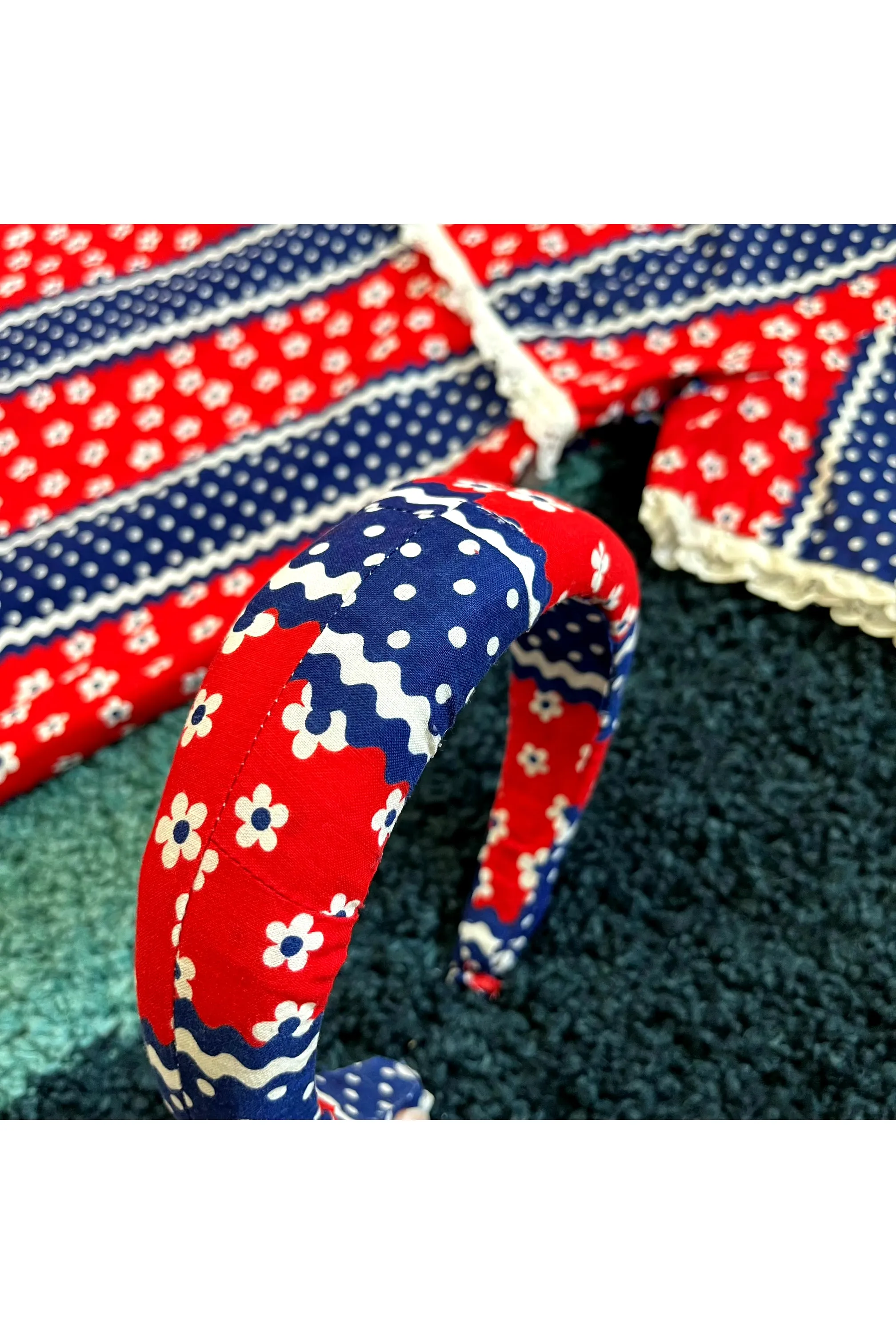 Vintage Mod Daisy & Polka Dot Mini 3-Piece Set