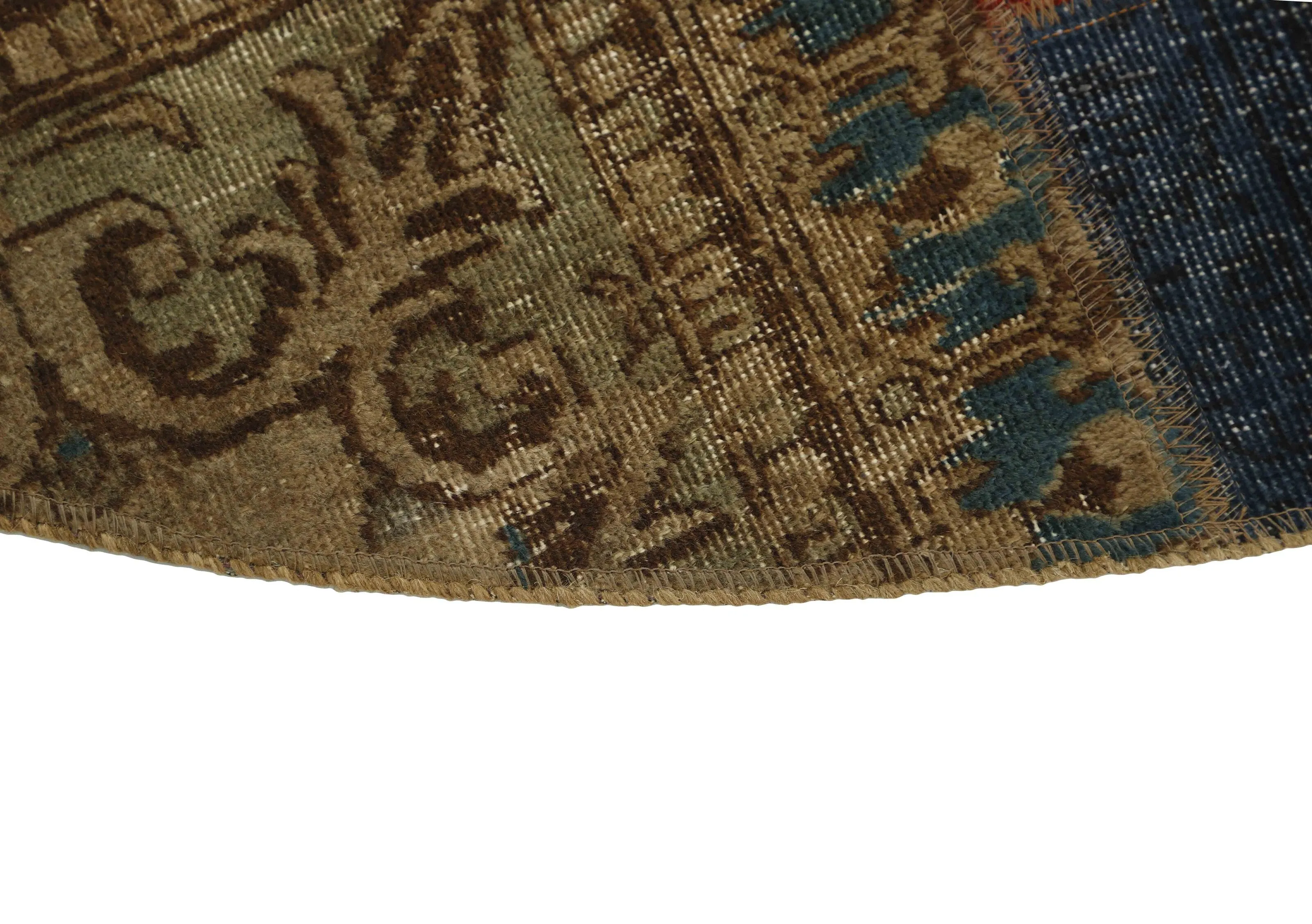 Vintage Royal Patchwork Rugs | Antique Persian Handcraft200 cm x 200 cm