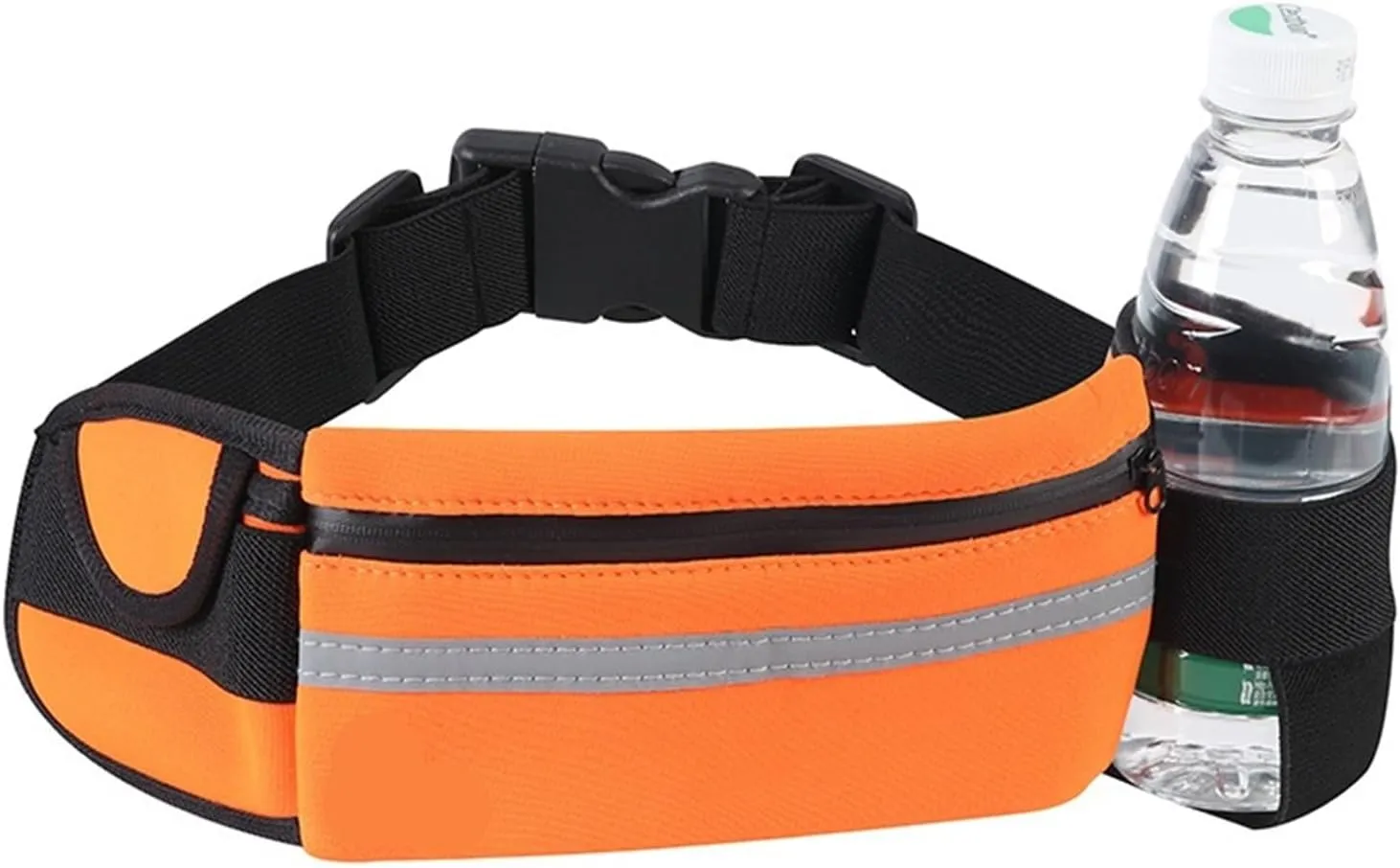 Waterproof running waist bag sports jogging outdoor mobile phone holder belt bag female male fitness cycling sports accessories(Blue)