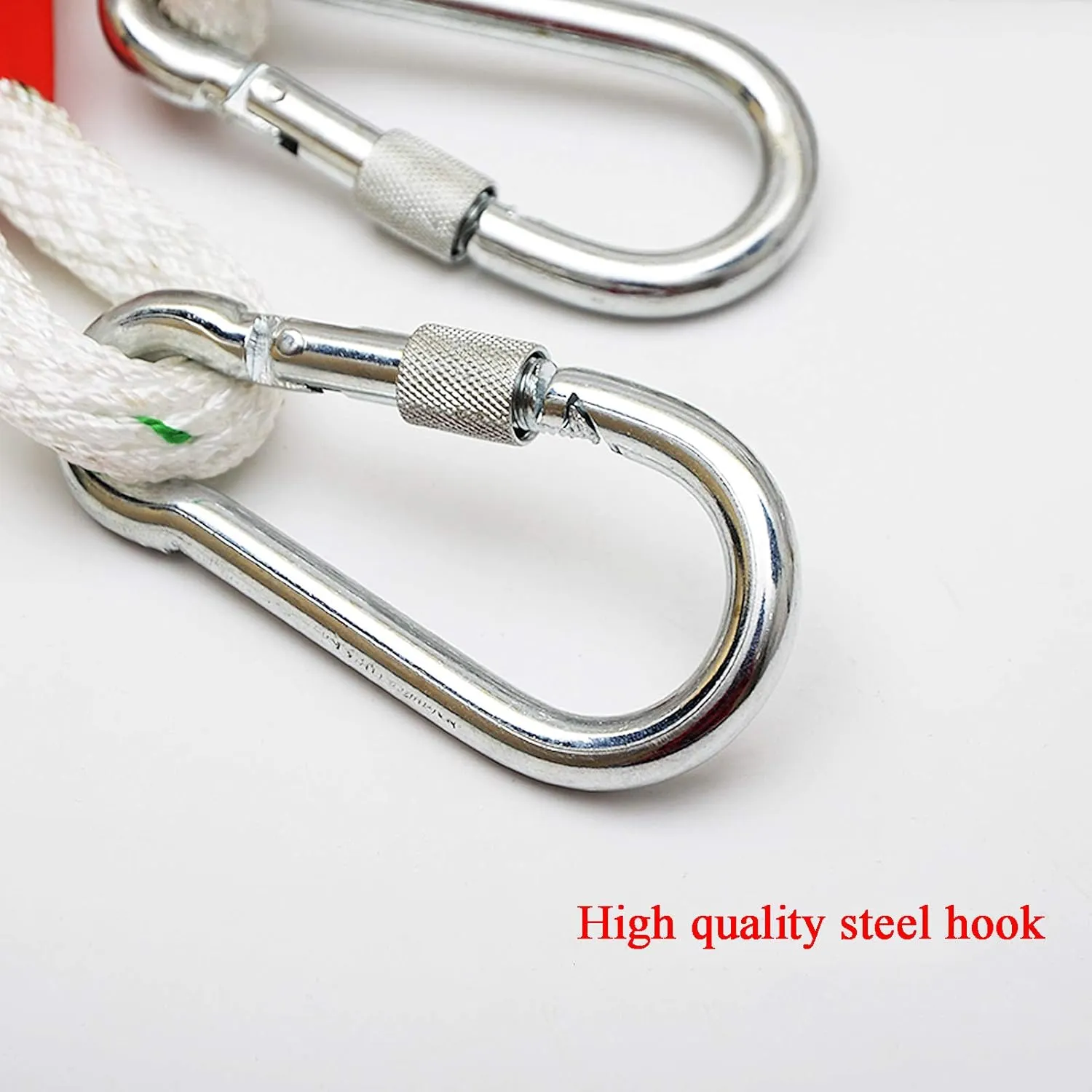 Wear-Resistant Air Conditioning Installation Nylon Rope 14/16mm High-Altitude Operation Power Construction Lifting Rope(Size:14mm x 30M)
