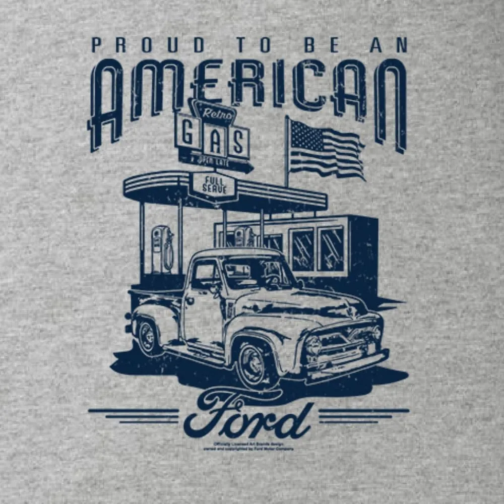 Wild Bobby Ford Motors | Proud to be American Retro Classic Muscle Cars and Trucks Sweatshirt