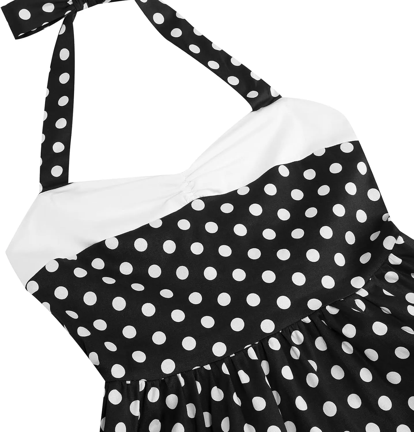 Women Vintage Spaghetti Strap Cami 1950s Polka Dot Rockabilly Swing Dress Casual Boho Floral Print Cocktail Tea Party Dress