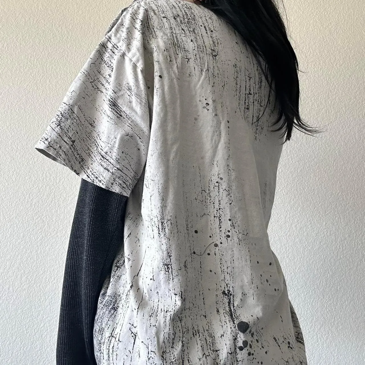Women Y2K Grunge T Shirt Emo Aesthetics Graphic Tops Teen Girl Vintage Baggy Goth Tops Harajuku Punk Grunge Clothes