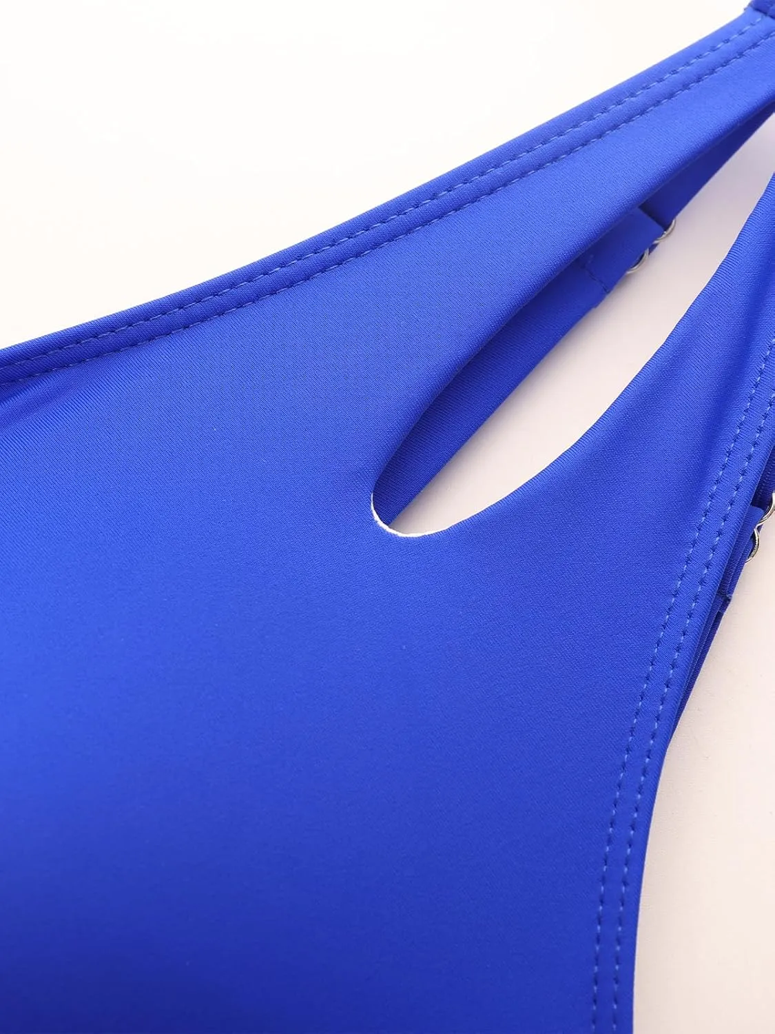Womens One Shoulder One-Piece Swimsuits Bathing Suits Tummy Control Full Coverage Slimming Swimwear