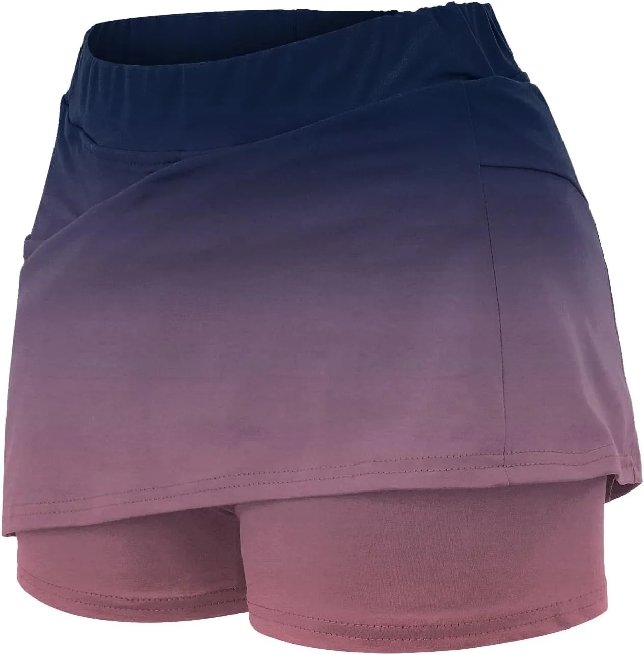 Womens Skorts with Pockets Tummy Control Plus Size Skorts for Women High Waist Athletic Sports Pants Skirt Casual