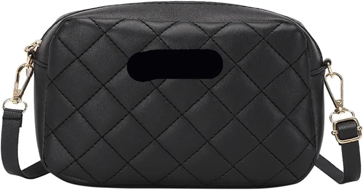 Women's Small Crossbody Bag PU Leather Messenger Bag Handbag Purse