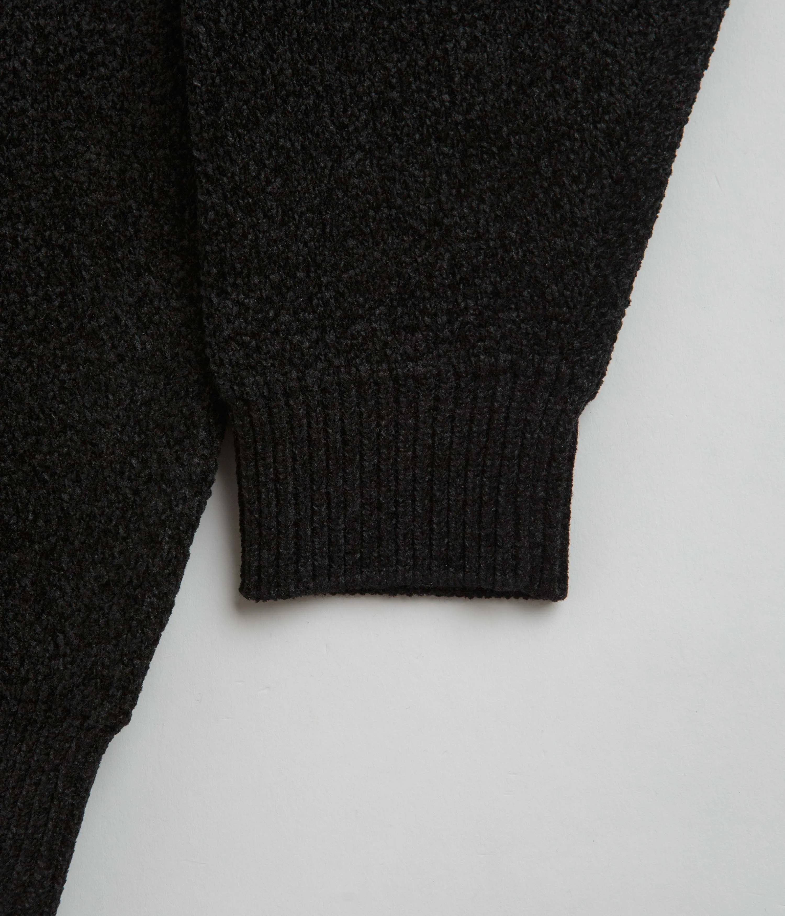 Yardsale Tri Chenille Crewneck Sweatshirt - Black / Stone