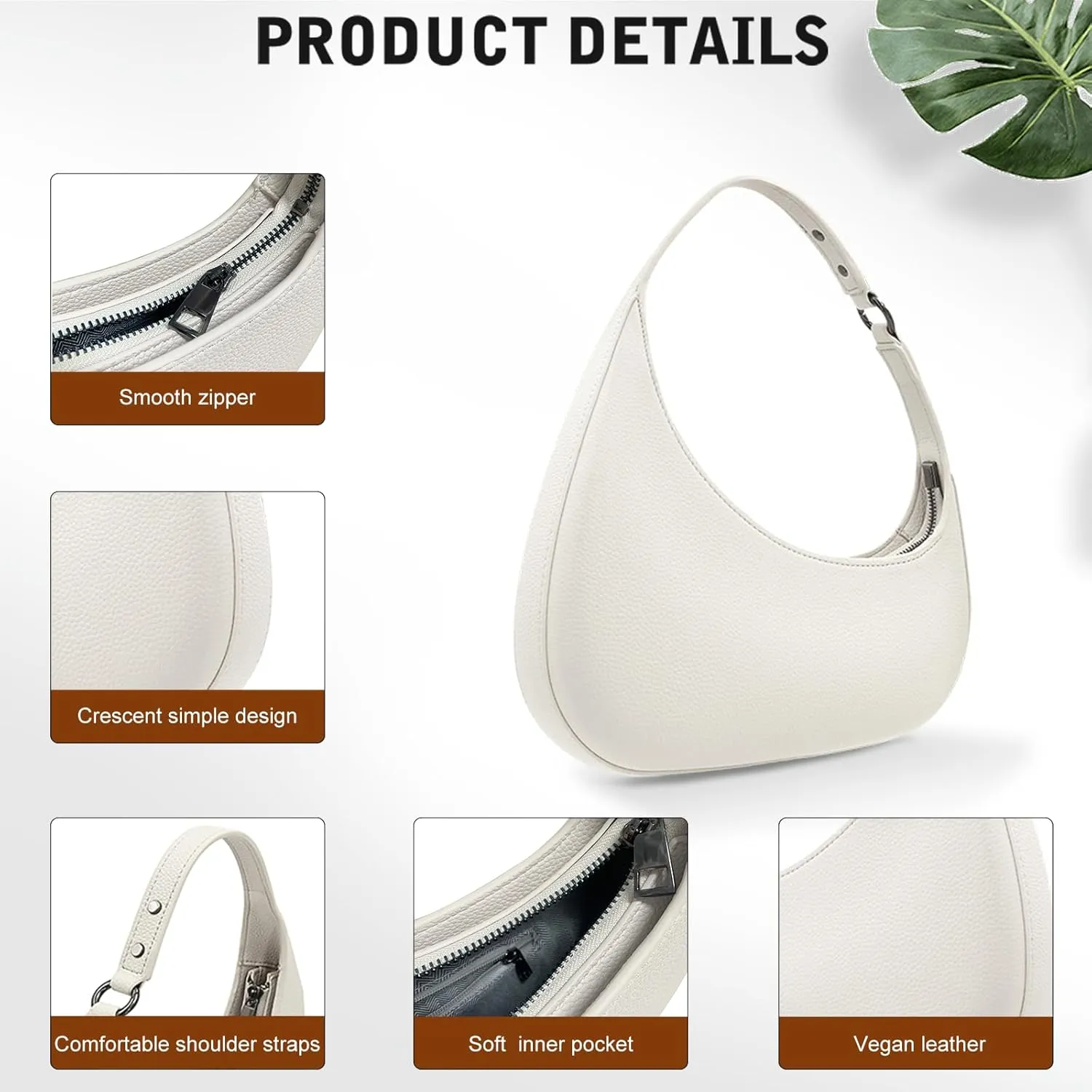 YDSIII Shoulder Bag For Women, Trendy Vegan Leather Shoulder Bag For Womens With Top Handle Bag, Going Out Bag