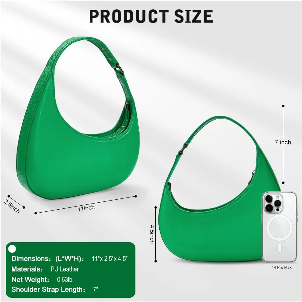 YDSIII Shoulder Bag For Women, Trendy Vegan Leather Shoulder Bag For Womens With Top Handle Bag, Going Out Bag