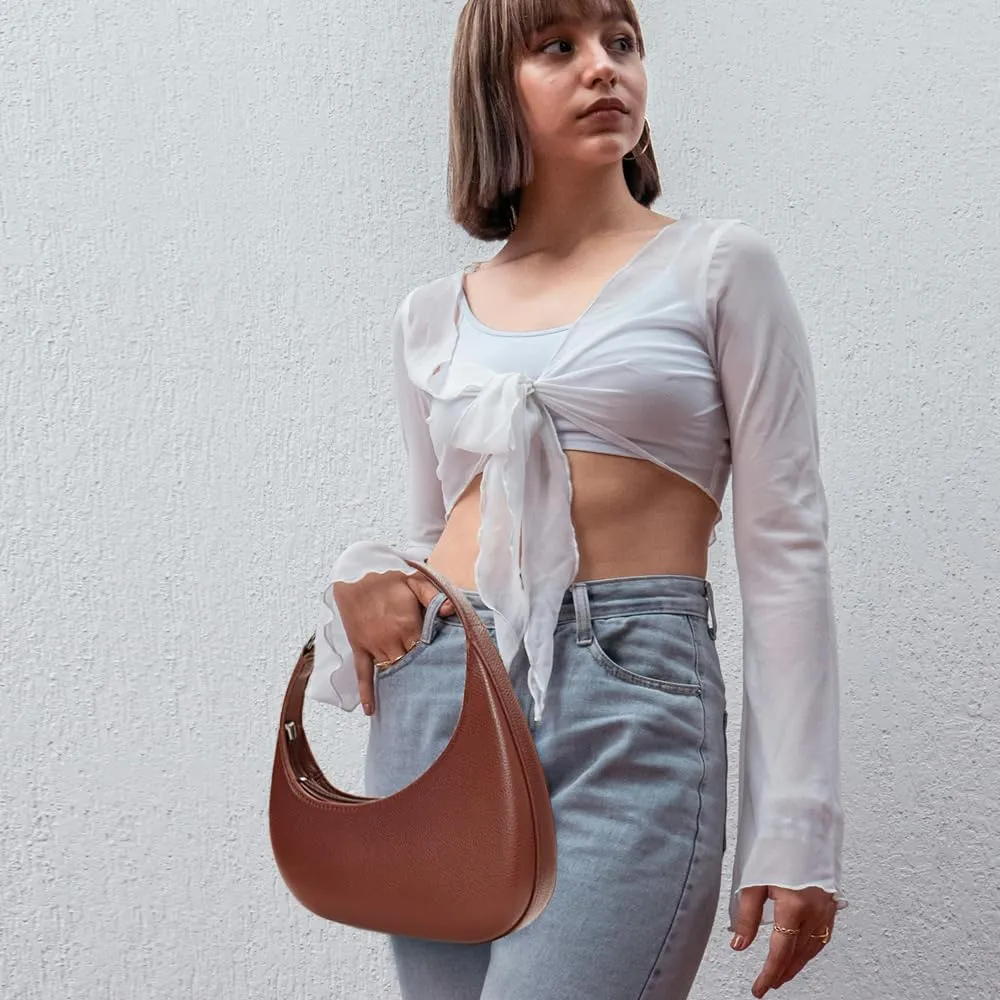 YDSIII Shoulder Bag For Women, Trendy Vegan Leather Shoulder Bag For Womens With Top Handle Bag, Going Out Bag