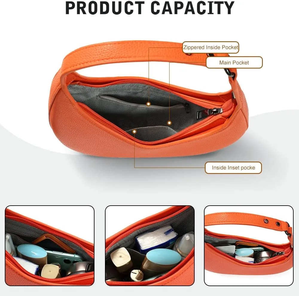 YDSIII Shoulder Bag For Women, Trendy Vegan Leather Shoulder Bag For Womens With Top Handle Bag, Going Out Bag