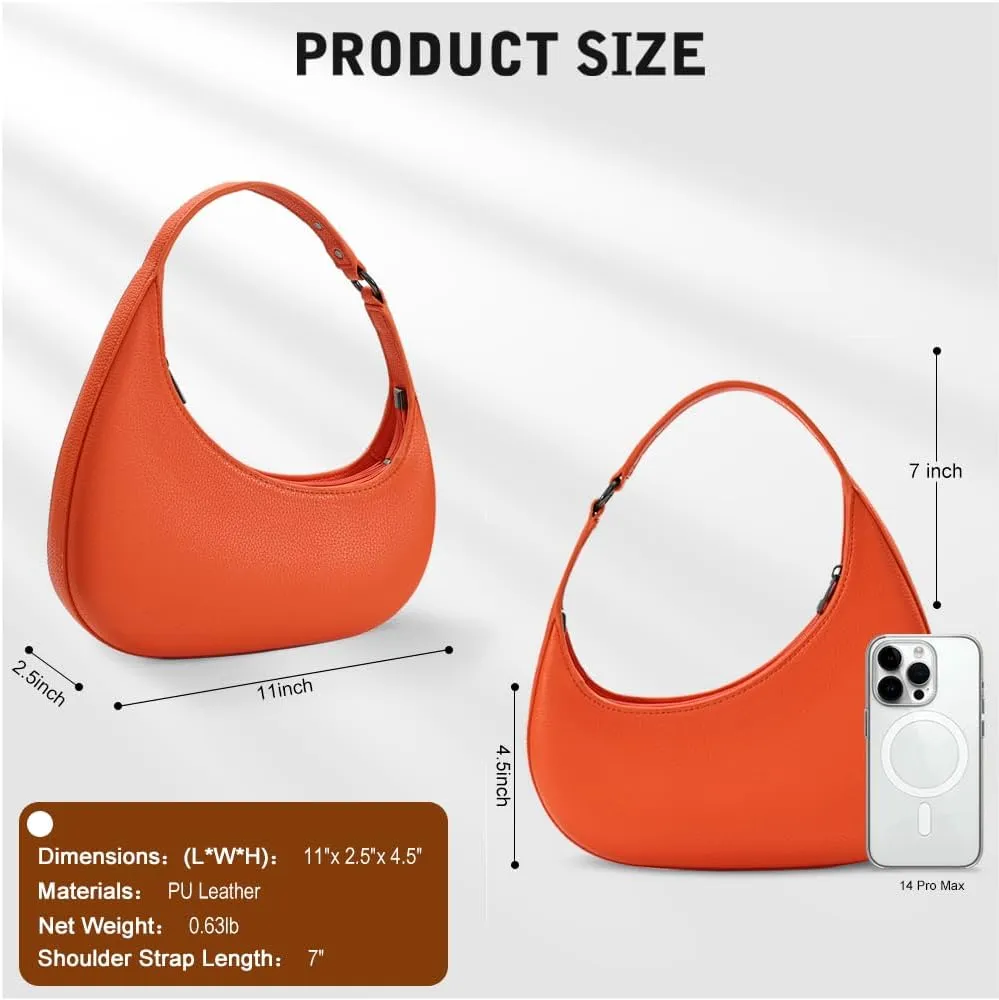YDSIII Shoulder Bag For Women, Trendy Vegan Leather Shoulder Bag For Womens With Top Handle Bag, Going Out Bag