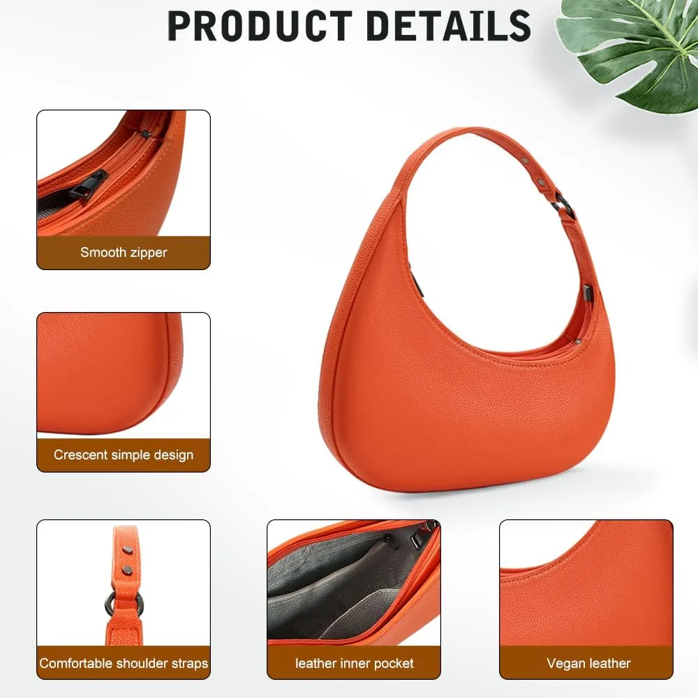 YDSIII Shoulder Bag For Women, Trendy Vegan Leather Shoulder Bag For Womens With Top Handle Bag, Going Out Bag