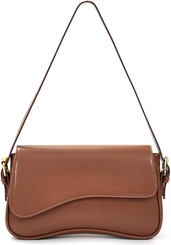 YDSIII Shoulder Bag For Women, Y2K Trendy Vegan Leather Shoulder Bag For Womens,Going Out Bag with 2 Removable Strap