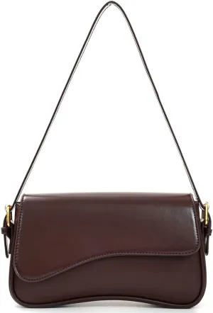 YDSIII Shoulder Bag For Women, Y2K Trendy Vegan Leather Shoulder Bag For Womens,Going Out Bag with 2 Removable Strap
