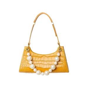 Yellow Croc Froggy Bag
