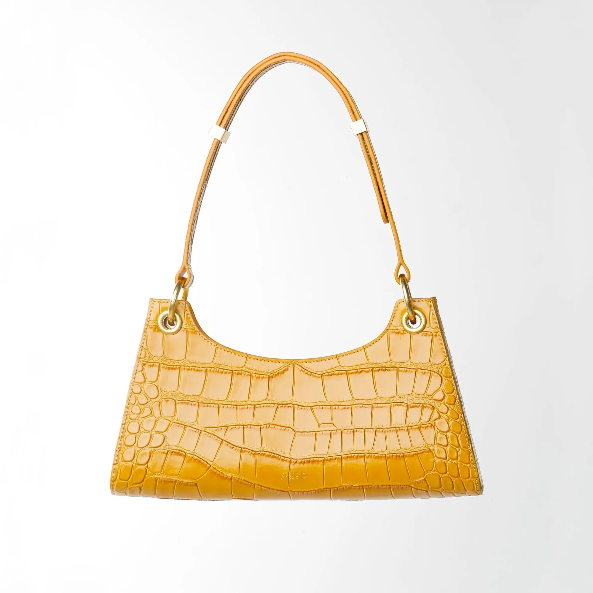 Yellow Croc Froggy Bag