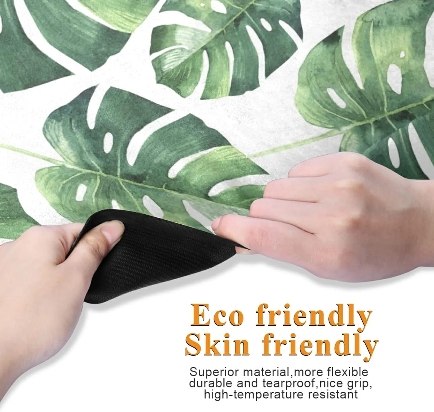 Yoga Mat Non Slip Rubber Fitness Safe Exercise Mat with Bag Durable Folding Workout Mat for Pilates and Floor Exercises