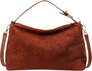 Zip Solid Sewing Thread High PU Shoulder Bags